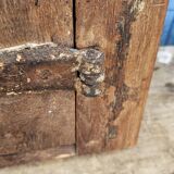 Old wooden tribal window