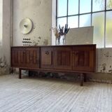 1950s modernist oak sideboard
