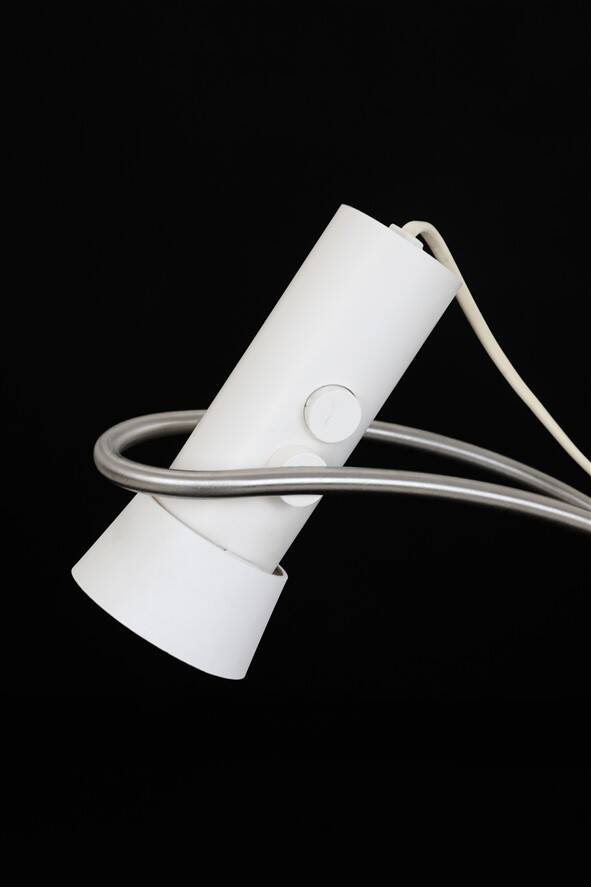 Nordisk Solar Compagni / Knud Holscher “Stringline” desk / table lamp / Danish postmodern design / 1980s