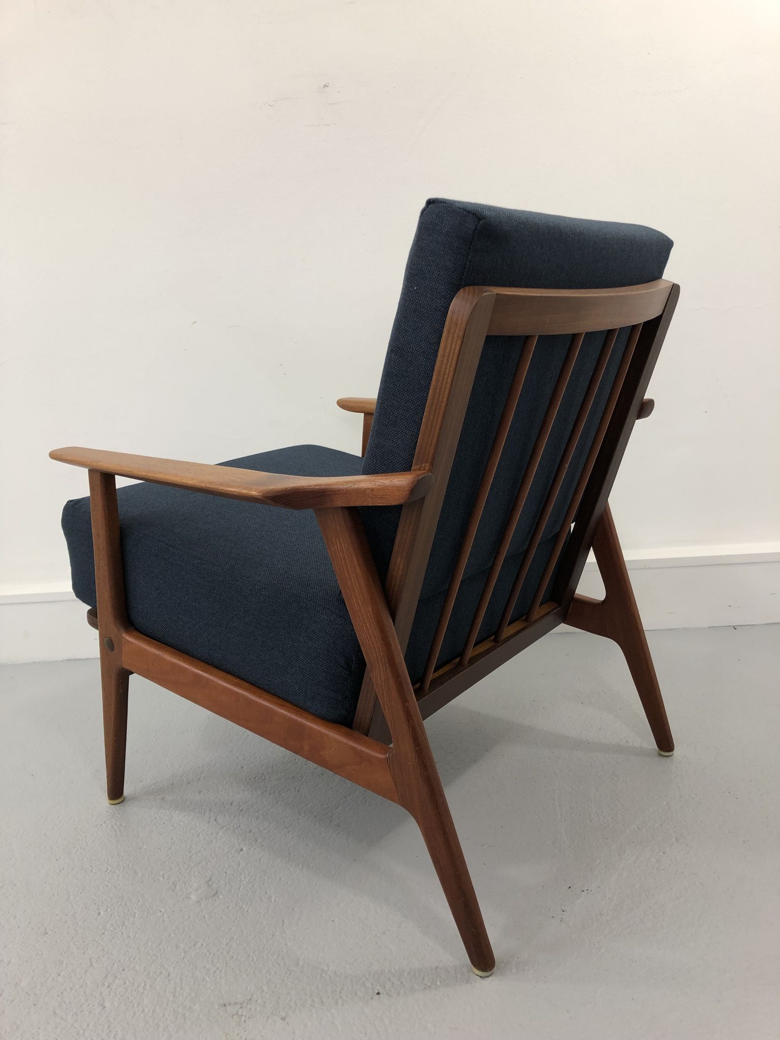 Paire de Fauteuils en teck danois vintage, années 1970