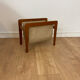 Porte revue scandinave en teck