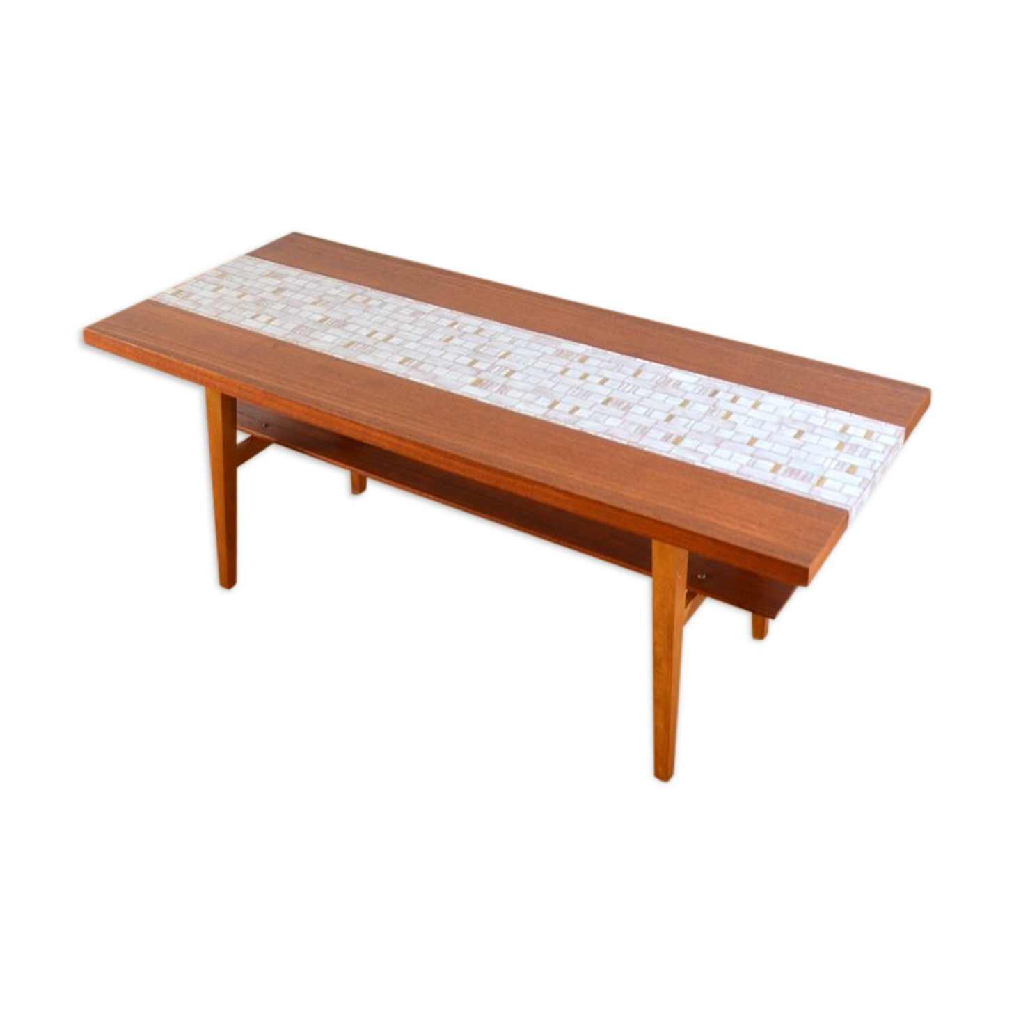 Coffee table double trap 60 vintage