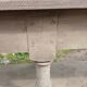 Table de drapier en bois style antique