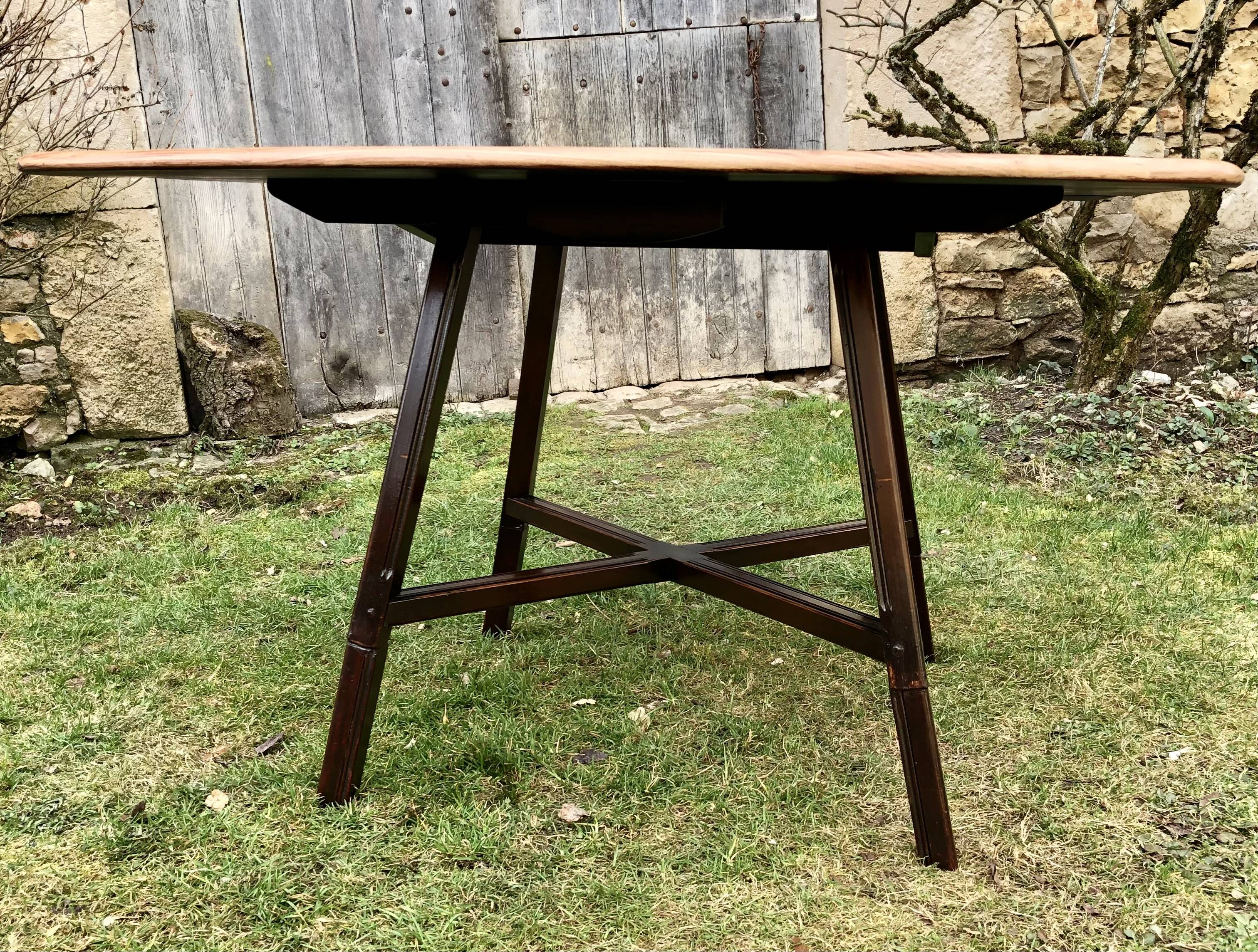 Vintage Ercol flap table