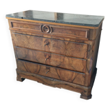 antique walnut commode