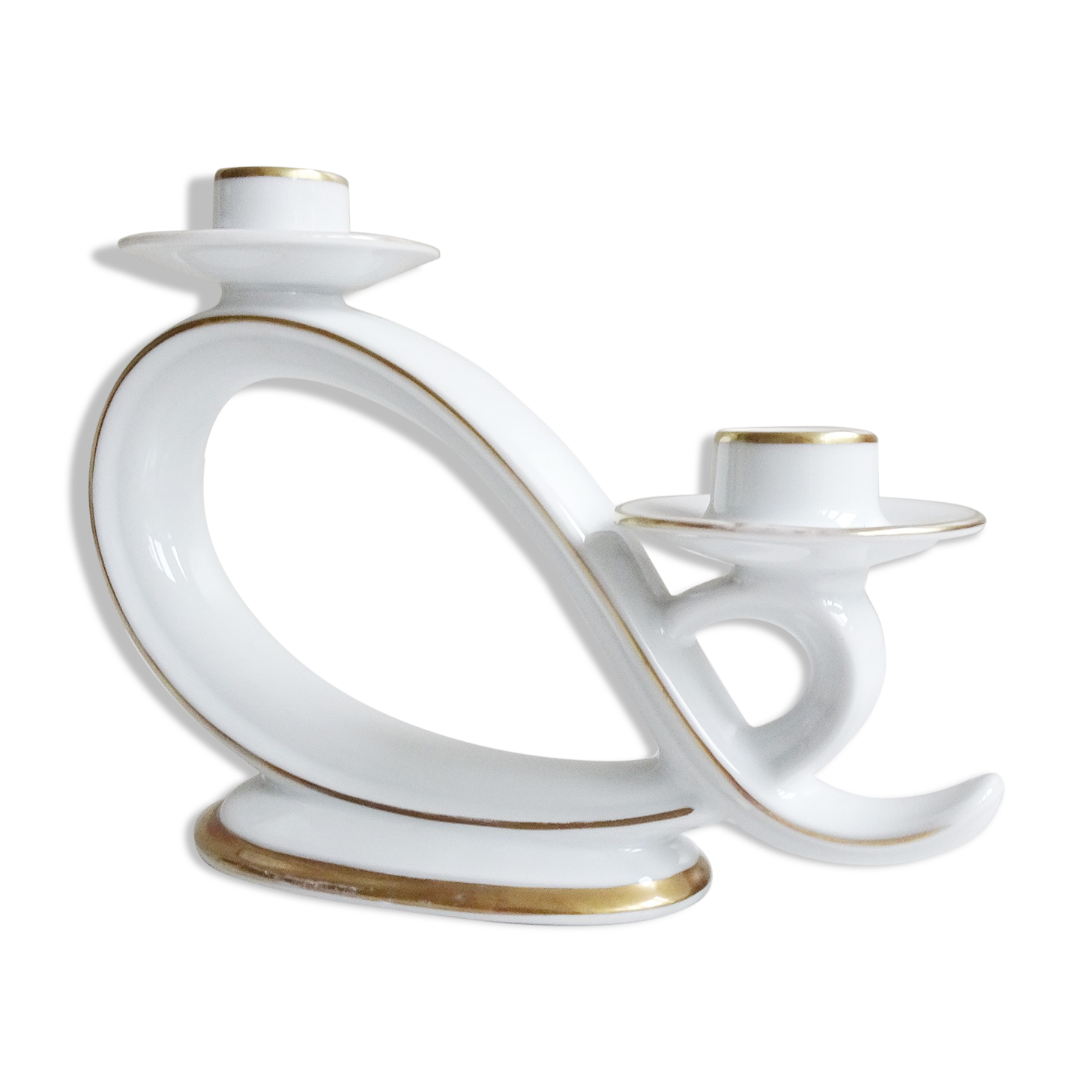 Porcelain candlesticks from Hutschenreuther