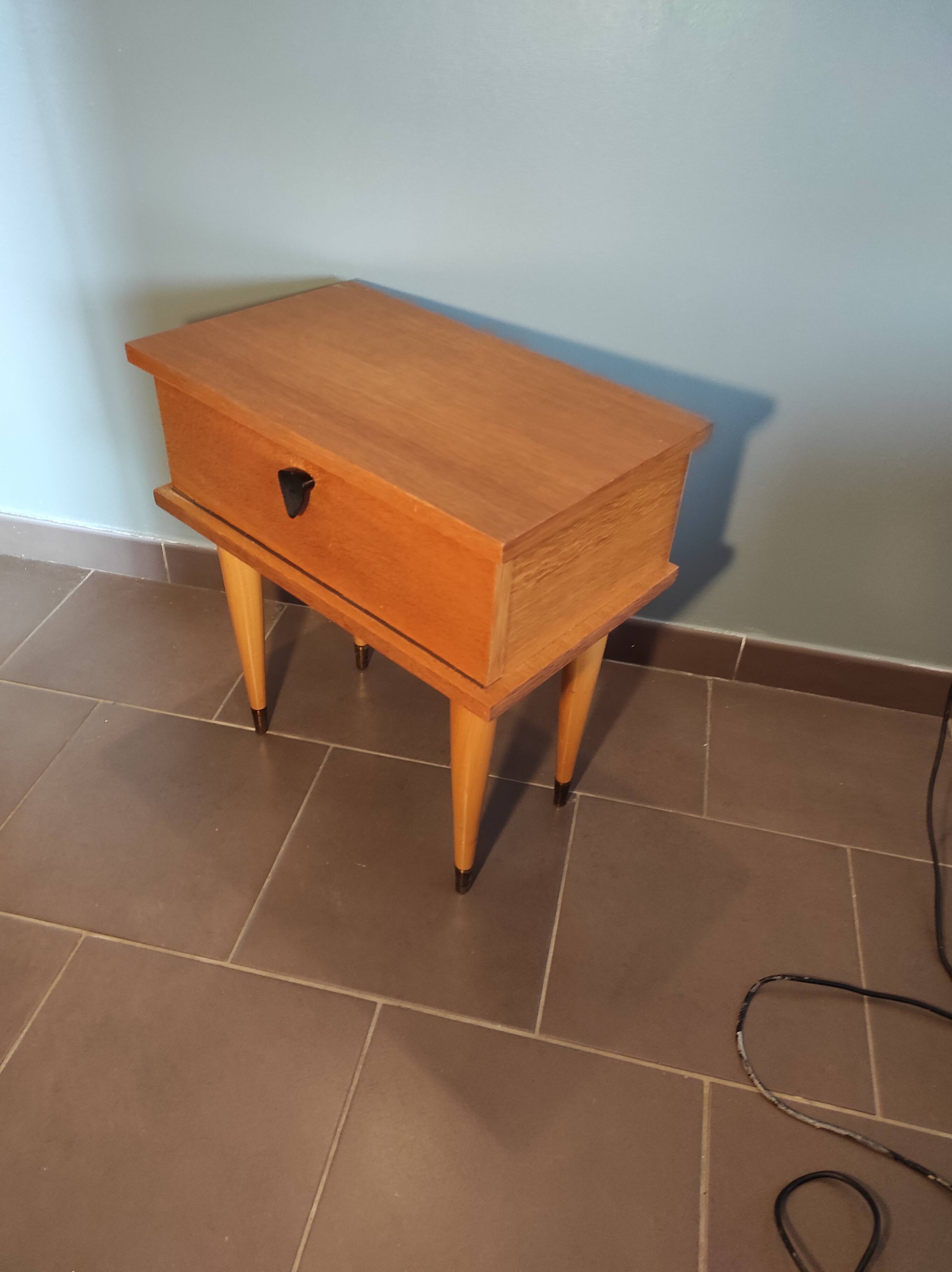 Scandinavian bedside table