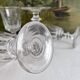 4 verres à vin en cristal ancien Caton Saint Louis Baccarat