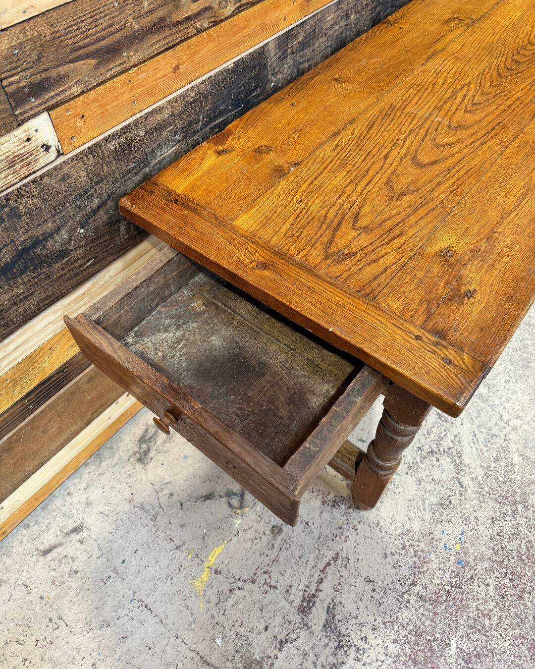 Old farmhouse table