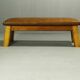 Leather Bench, 1950s II