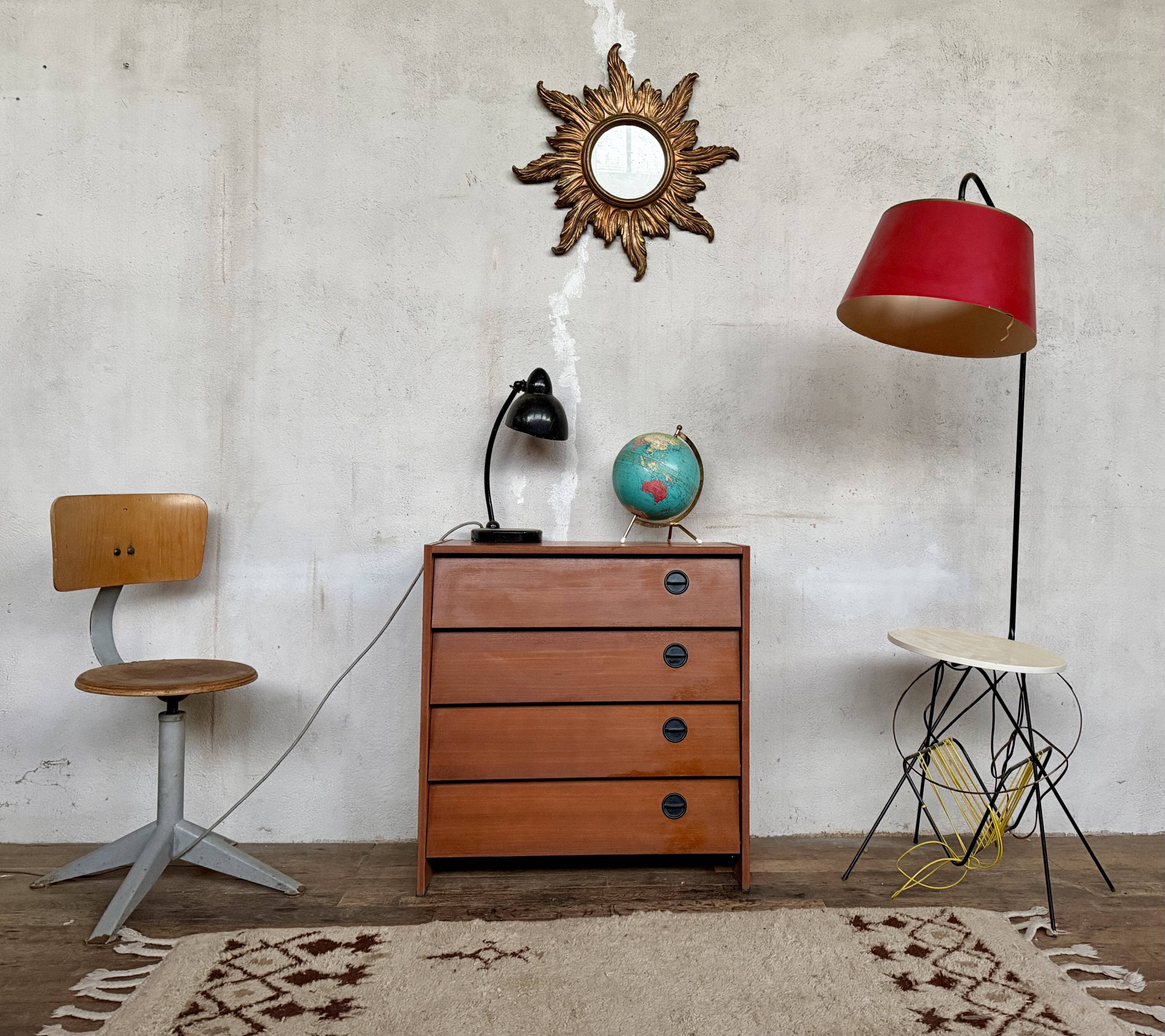 Vintage teak shoe cabinet – 1960s