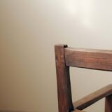 Solid wood cantou bench, Popular Art, 19th century