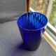 Blue liqueur glass set