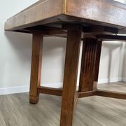 Art Deco dining table — Stamped Maurice Alet (1925–1935)