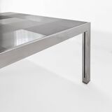 Steel coffee table by Ross Littell, Luar model, 1970