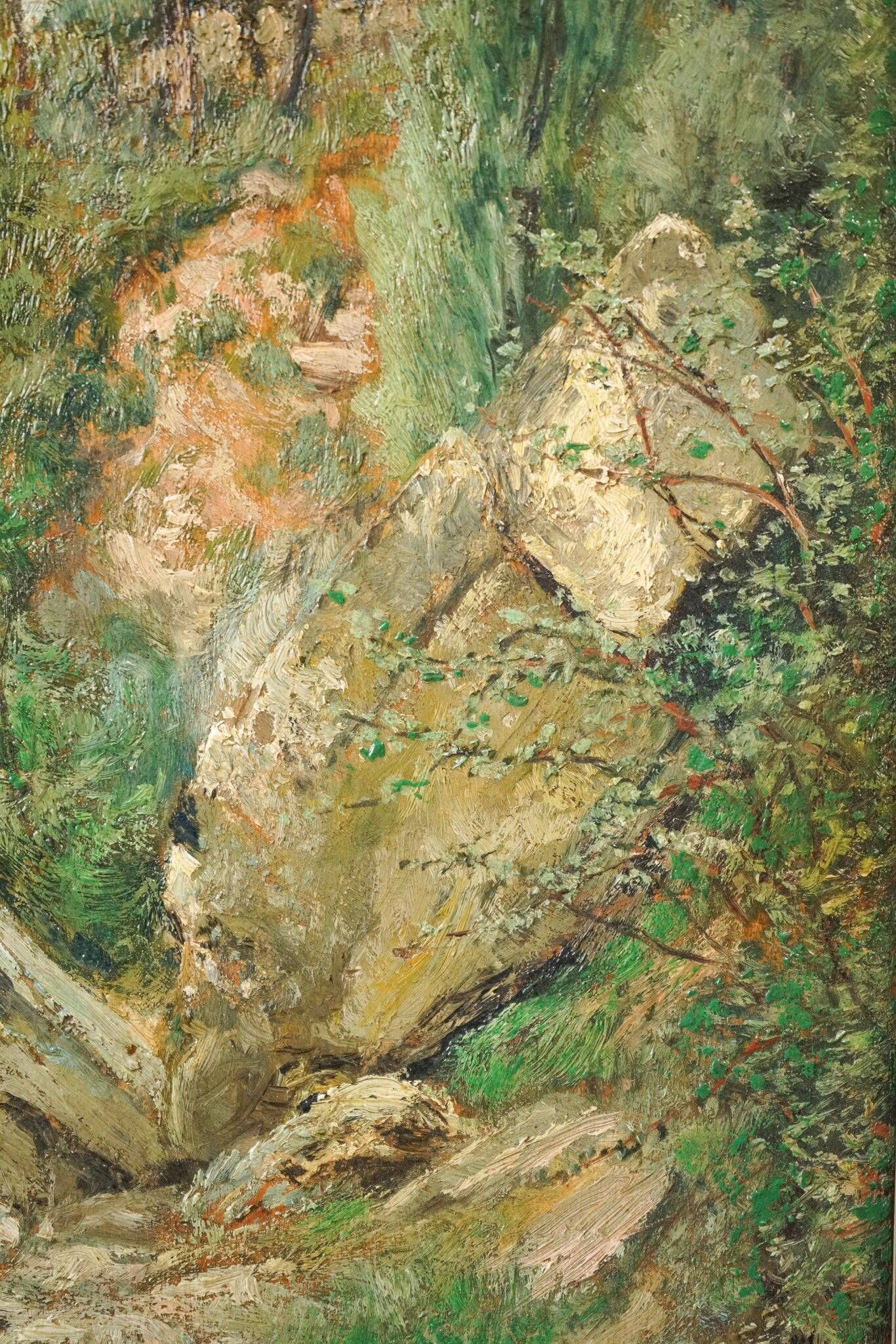 ARZAVE BARNÉS, JOAN - Treescape Oil Study
