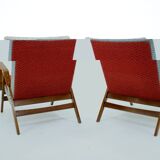 1960s Pair of Tatra Armchairs, Czechoslovakia