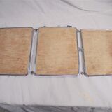 Barber triptych mirror 69x28cm