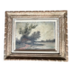 Painting: oil on panel - landscape