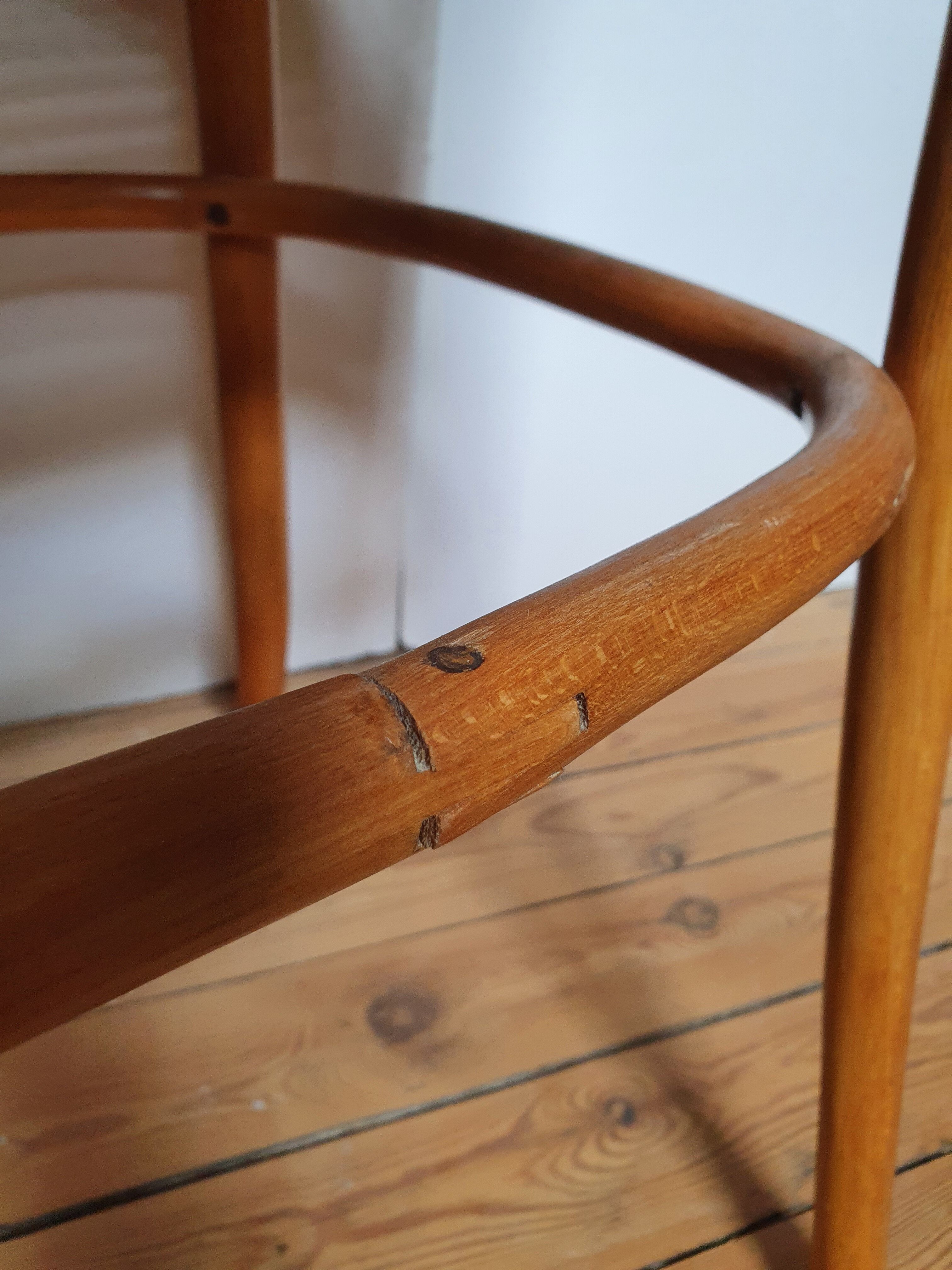 Chaise cannée 811 de Josef Hoffman pour Thonet