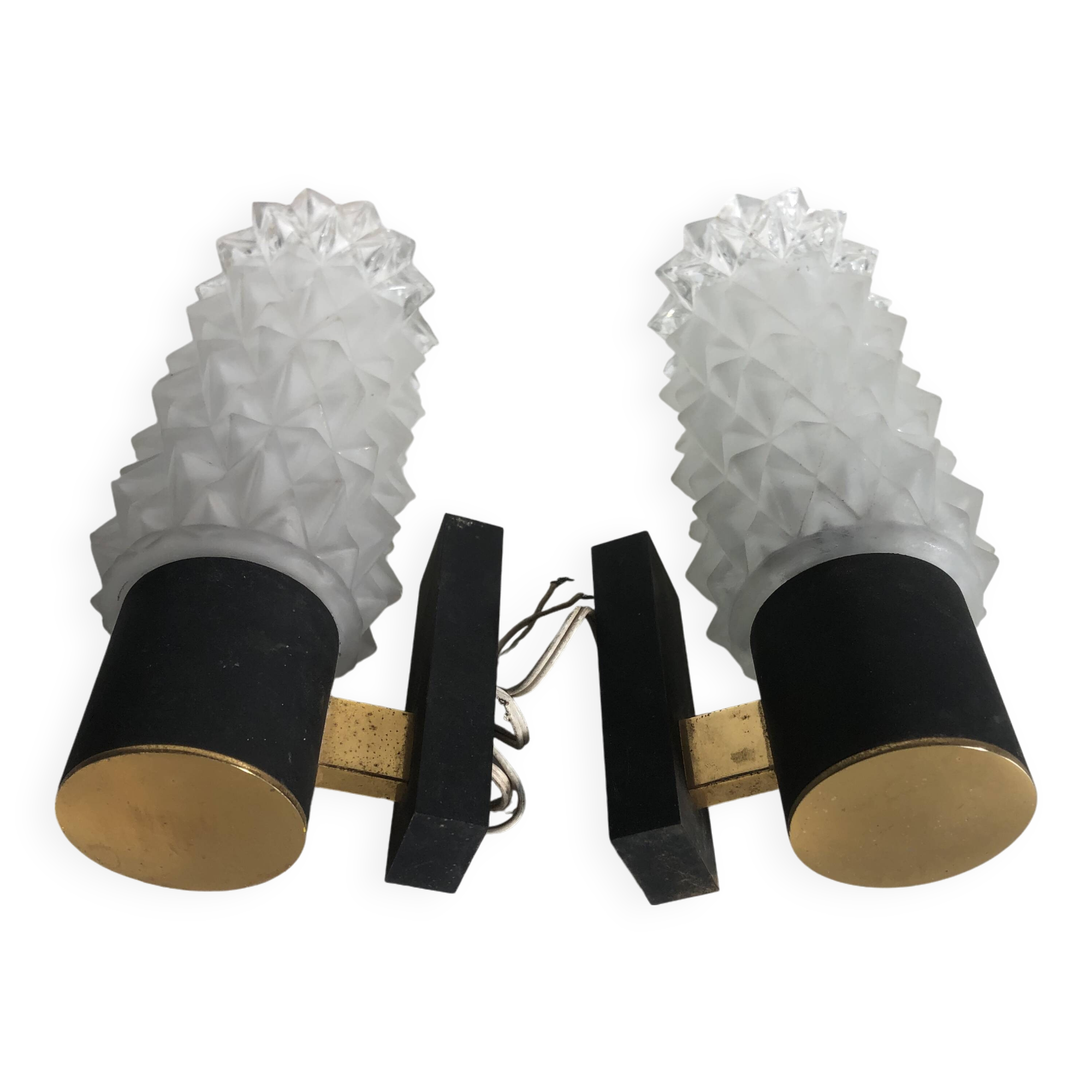 Pair of vintage wall lights