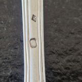 François Dominique Naudin (1805-1840) - Series of 4 table forks - In sterling silver
