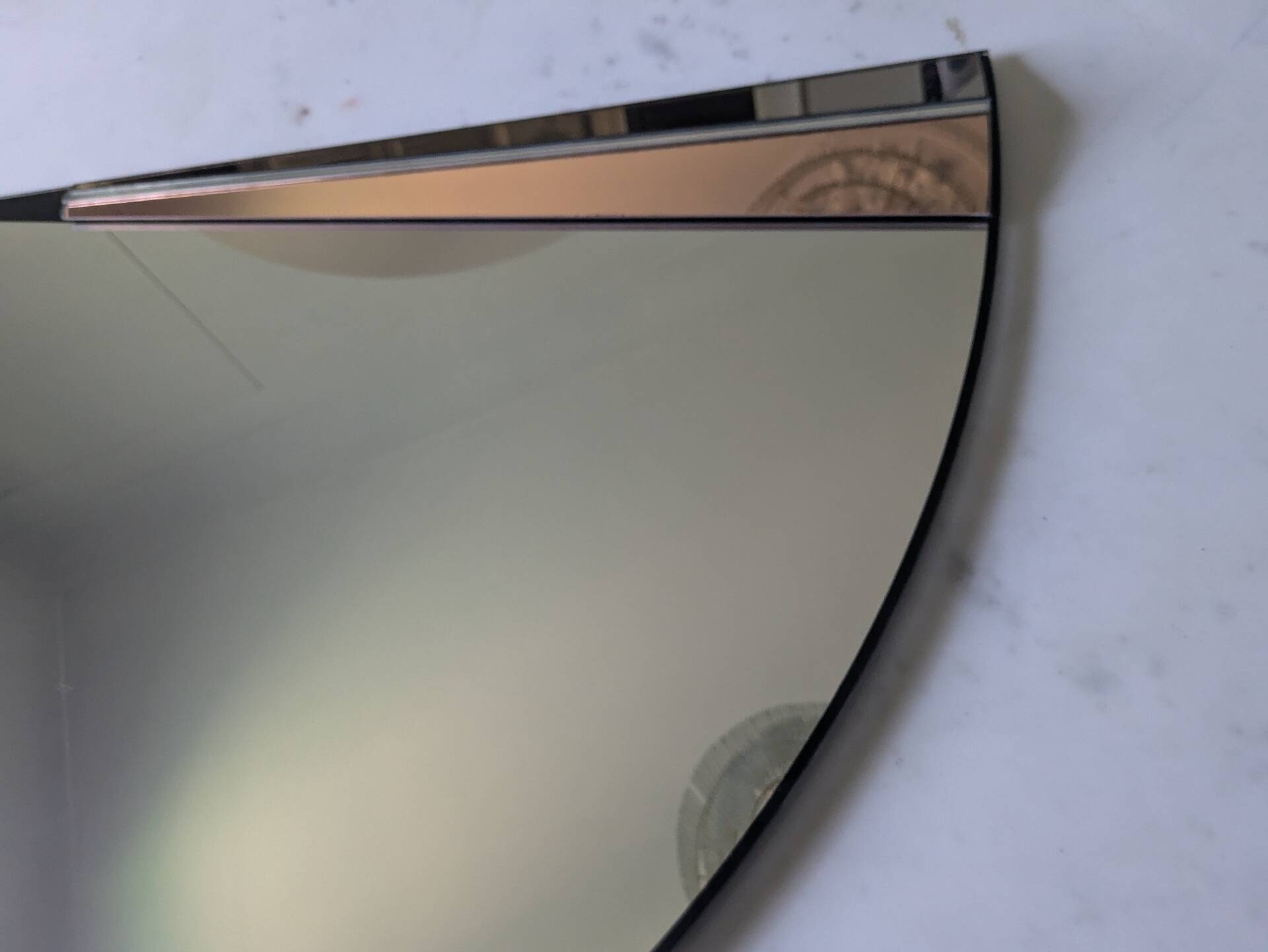 Super miroir éventail style Art Deco 80'