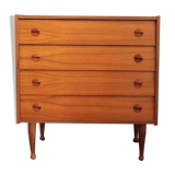 Chest of drawers 4 vintage drawers from the 60s