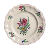 Lunéville earthenware plate