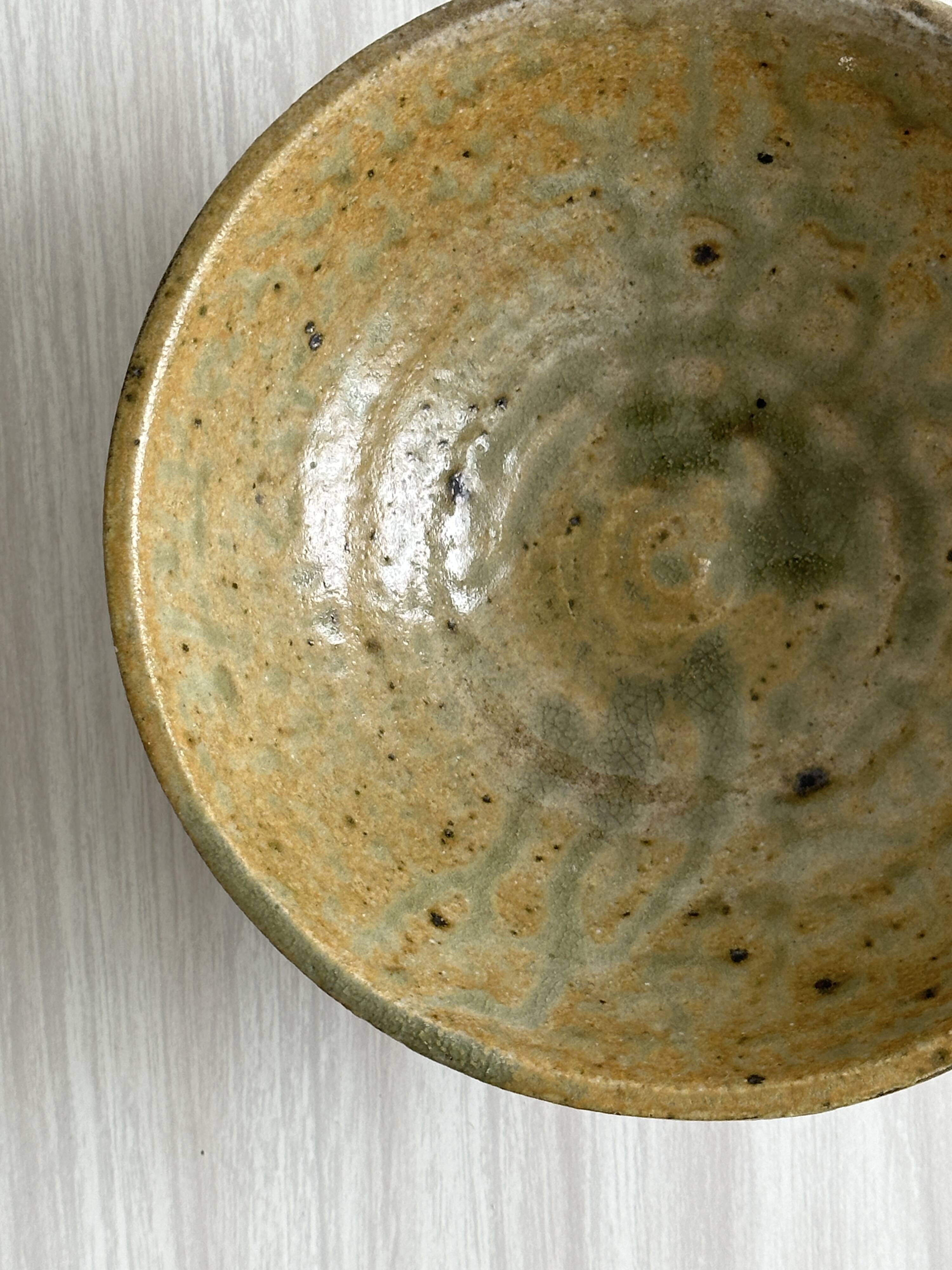 Handmade ceramic craft bowl