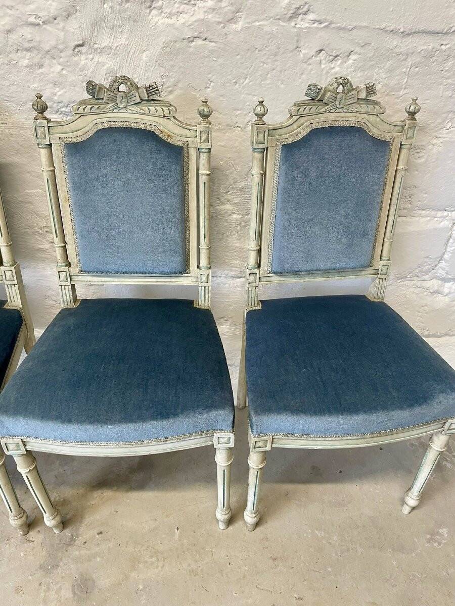 Louis XVI style living room, 6 rooms