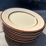 9 flat plates Colmar Longchamp