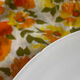 Vintage grand lampshade in white opaline.