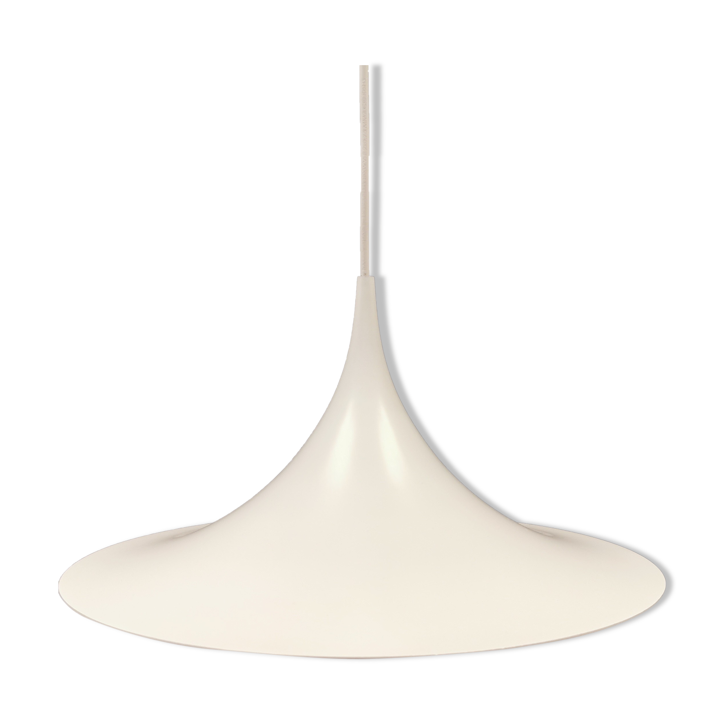 Semi hanging lamp, designed by Claus Bonderup & Torsten Thorup for Danish Fog & Mørup in 1974
