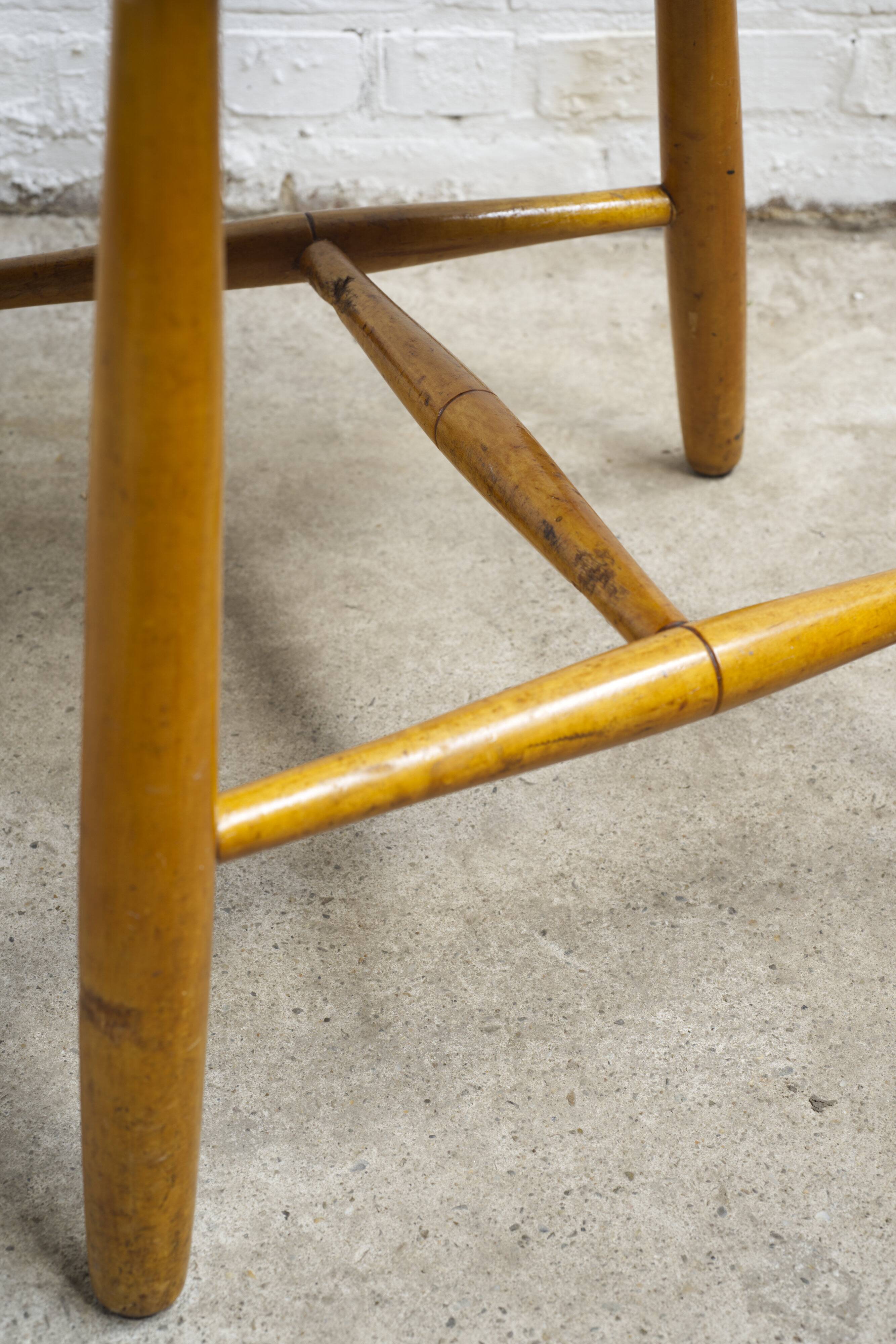 A pair of Swedish dining chairs 1950's