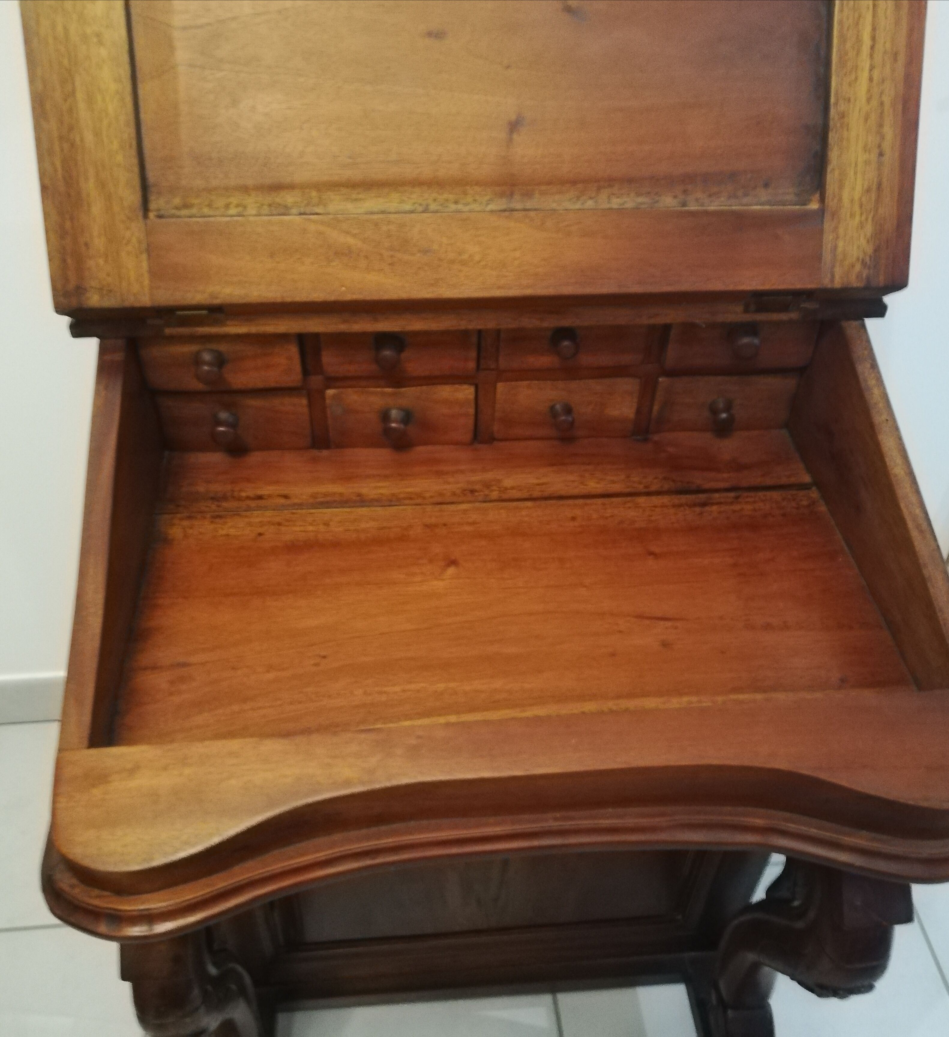 Desk Davenport 8 drawers