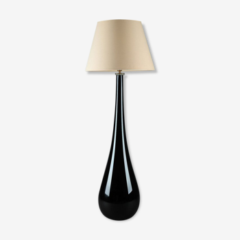 Lampe en verre teinté