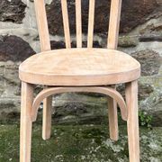 Set of 6 Baumann chairs No. 43, raw wood, ready to paint or sand