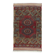 Vintage Scatter Rug, Dark Red Turkish Accent Rug, Door Mat, Handmade Bat Mat, Kitchen Rug
