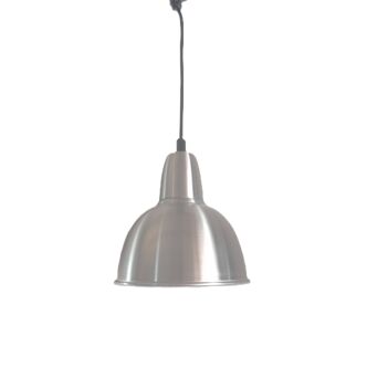 Industrial style metal bell pendant light