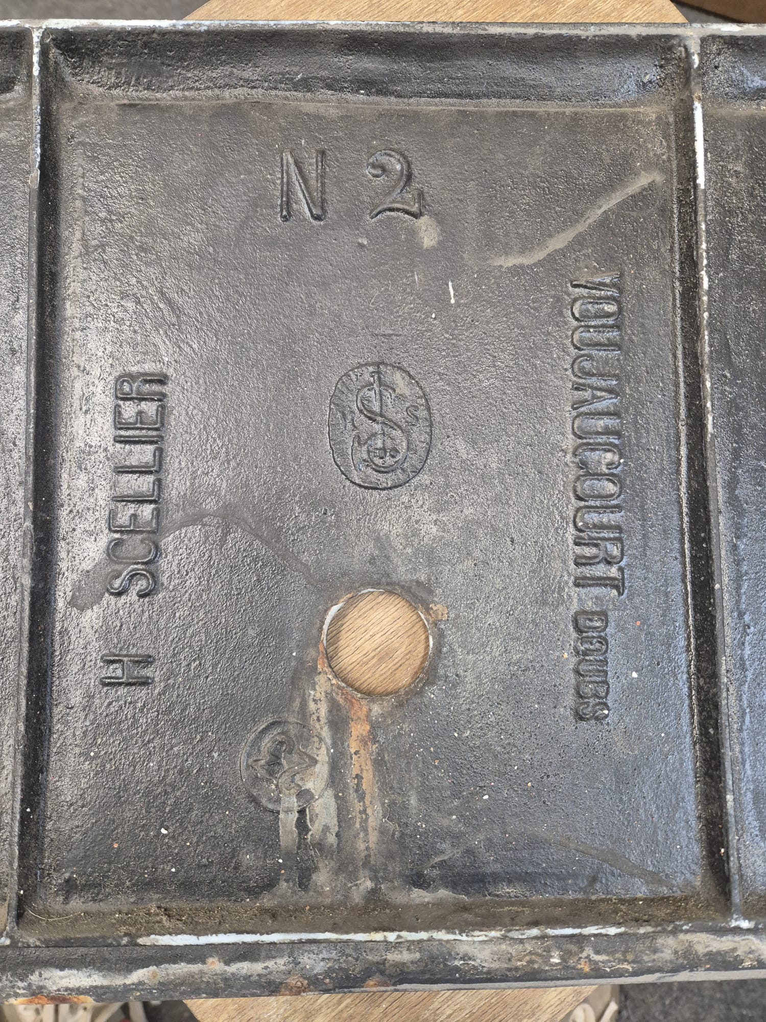 Old marine washstand