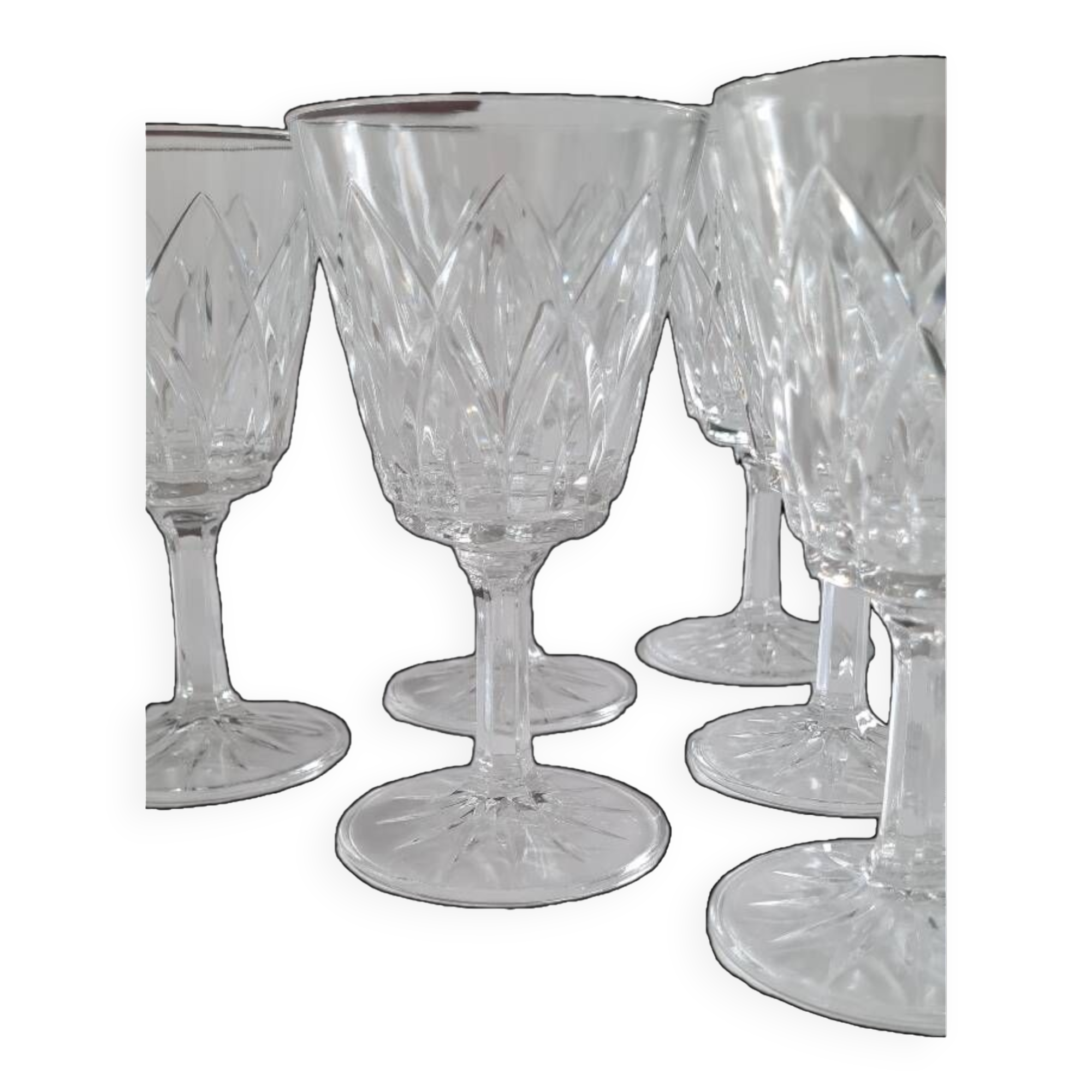 Set de 6 verres à vin