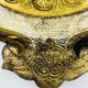 Decorative vintage baroque gold plateau