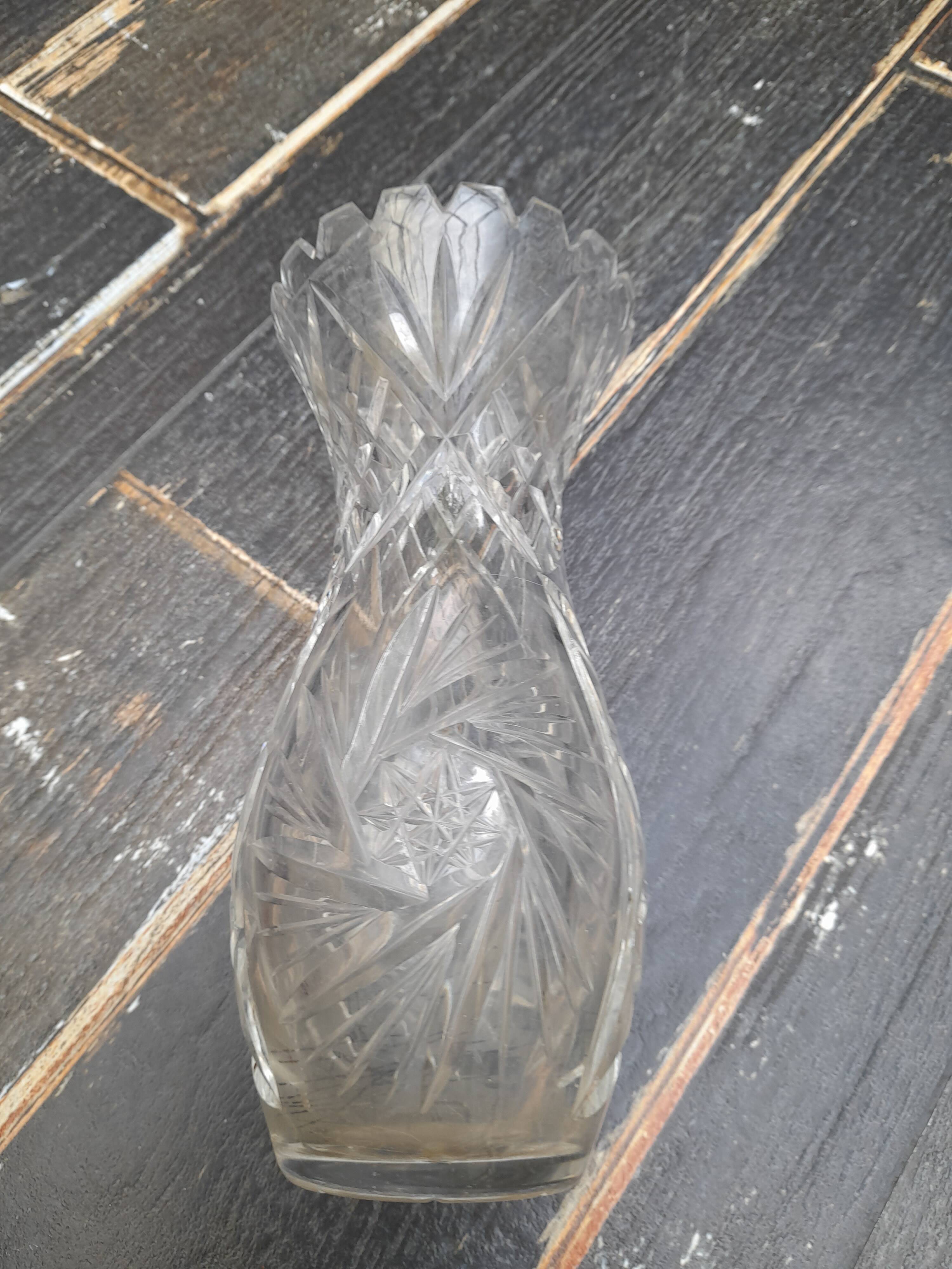 Crystal vase