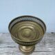 Vintage gilded footed bowl