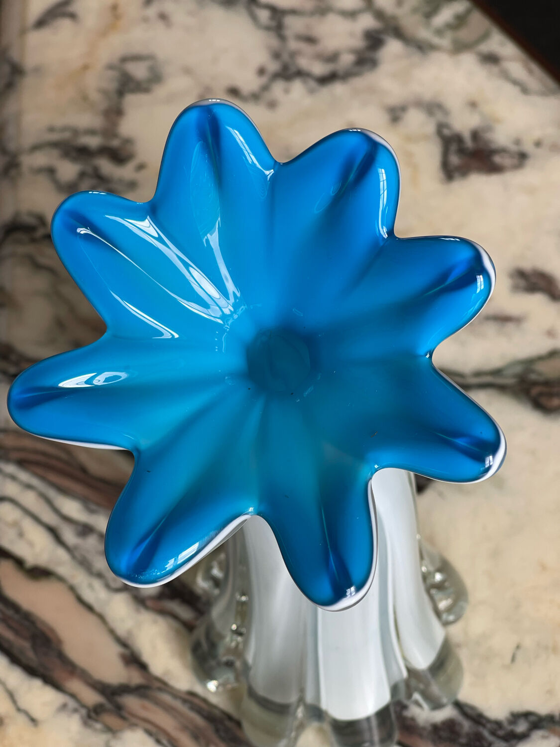Murano glass vase