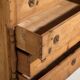 Antique solid pine chest of drawers – European rustic chest of drawers – circa 1900