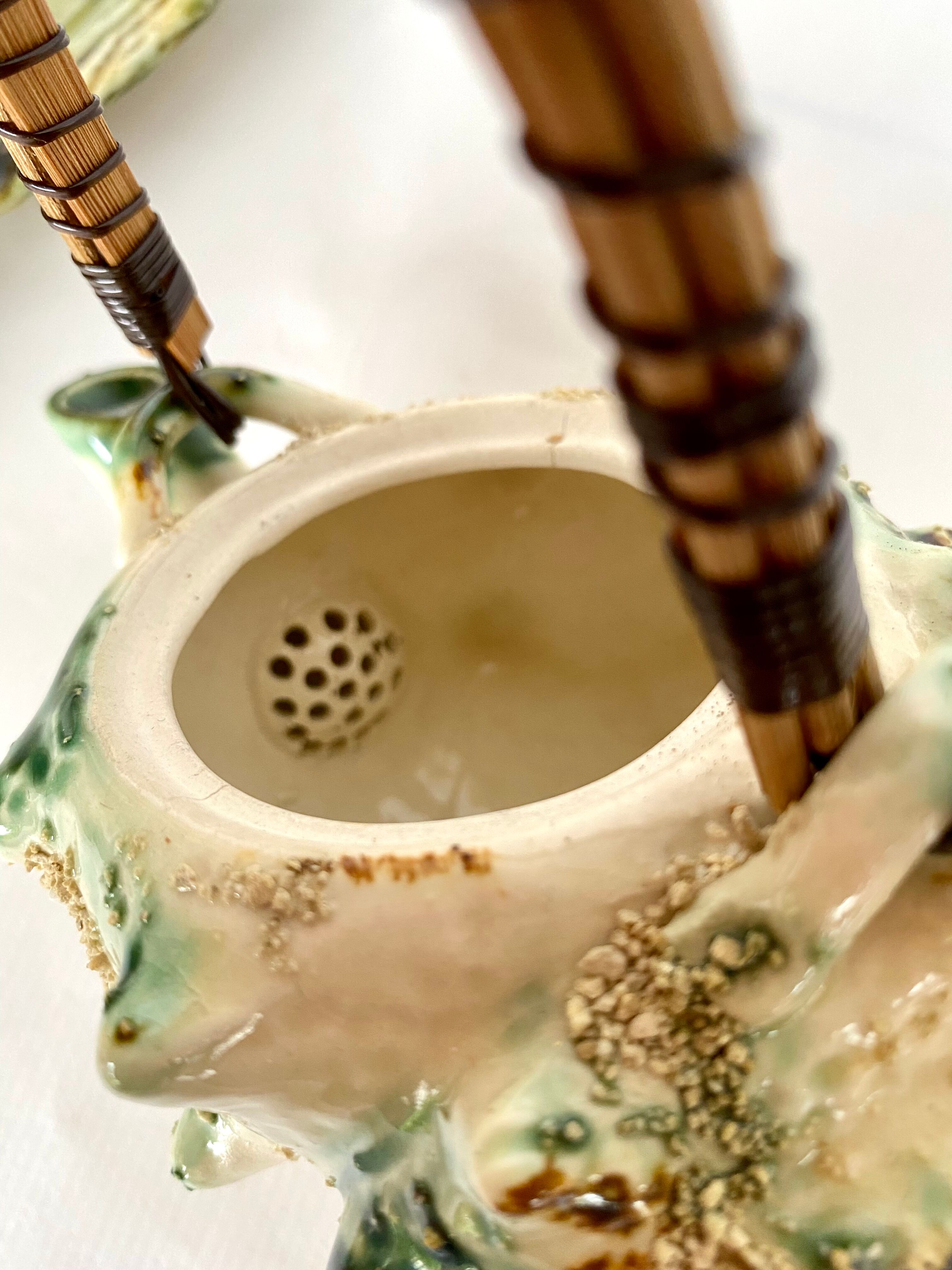 Teapot and slurry cup