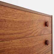Commode en teck, design danois, années 60, fabriquée au Danemark