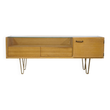 Mid-Century Design Lowboard with Original Hairpin Legs from Germany, 1960s